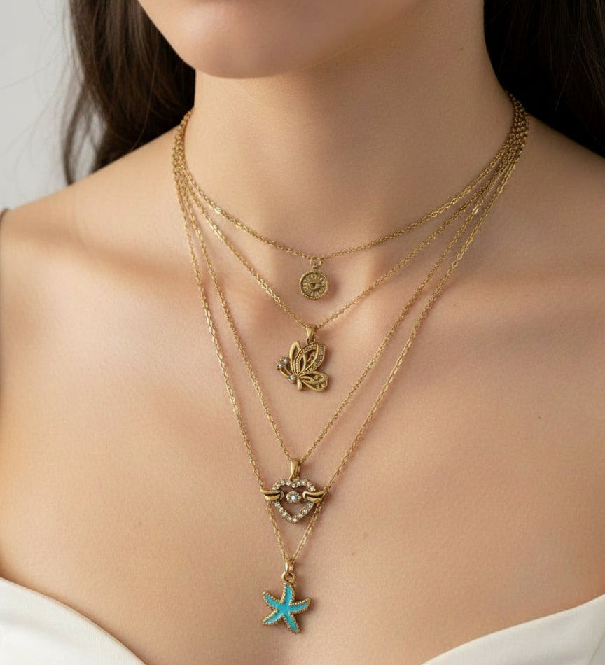 שרשרת זהב עמידה במים