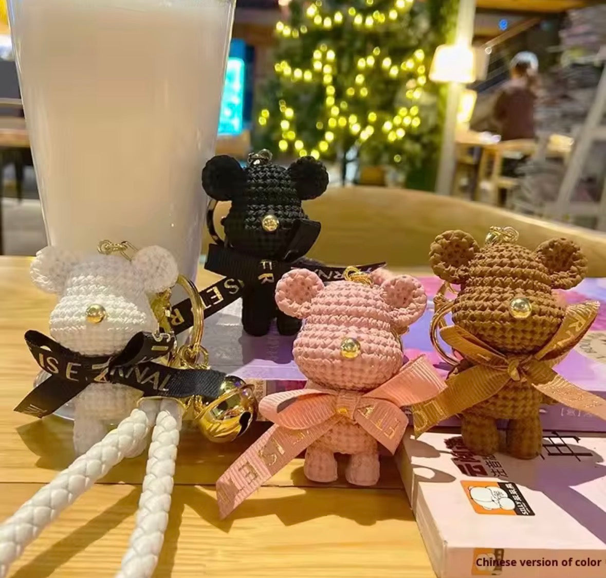 מחזיק מפתחות בצורת דובי