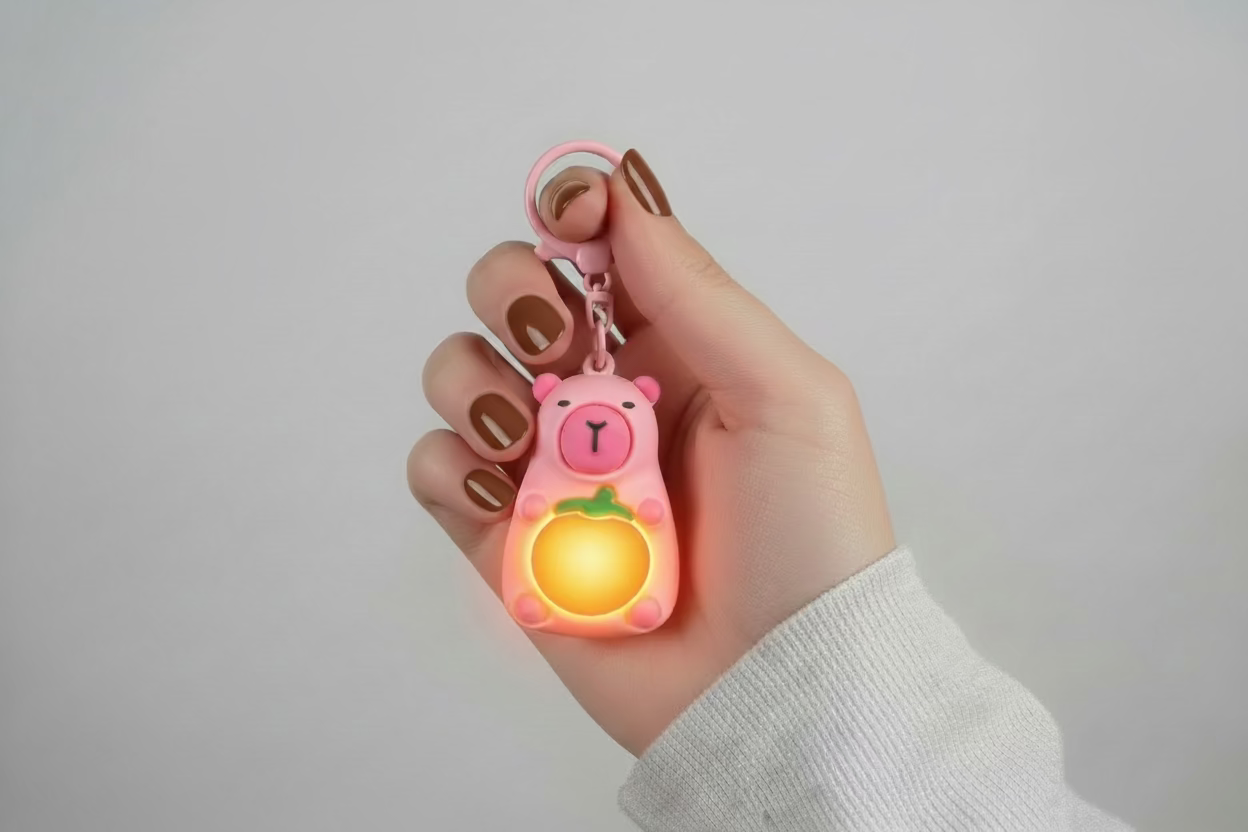 מחזיק מפתחות קפיברה