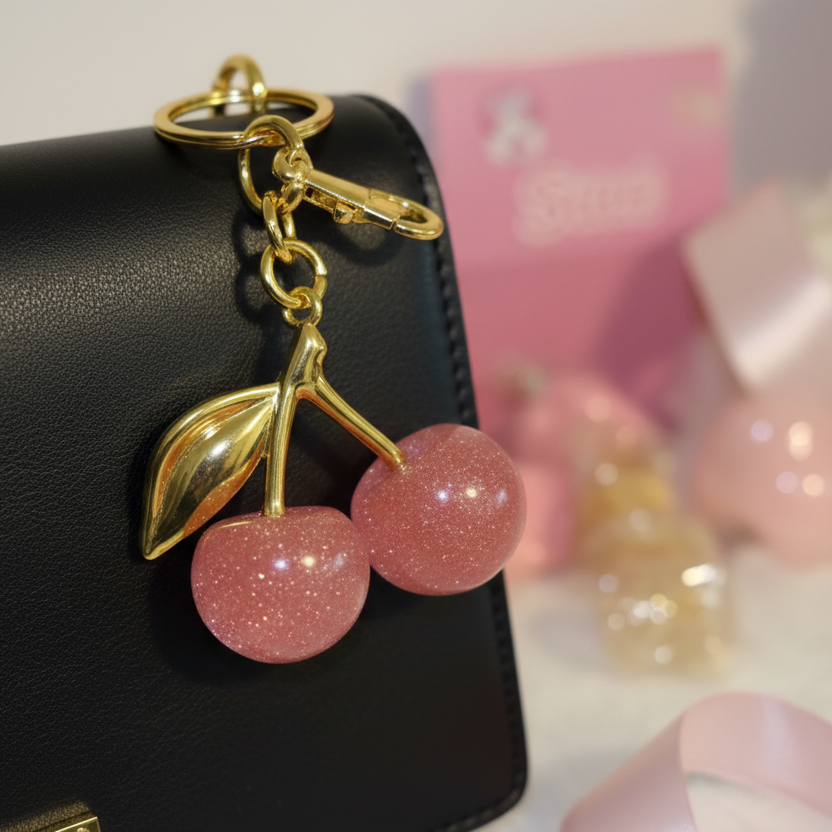 מחזיק מפתחות דובדבן